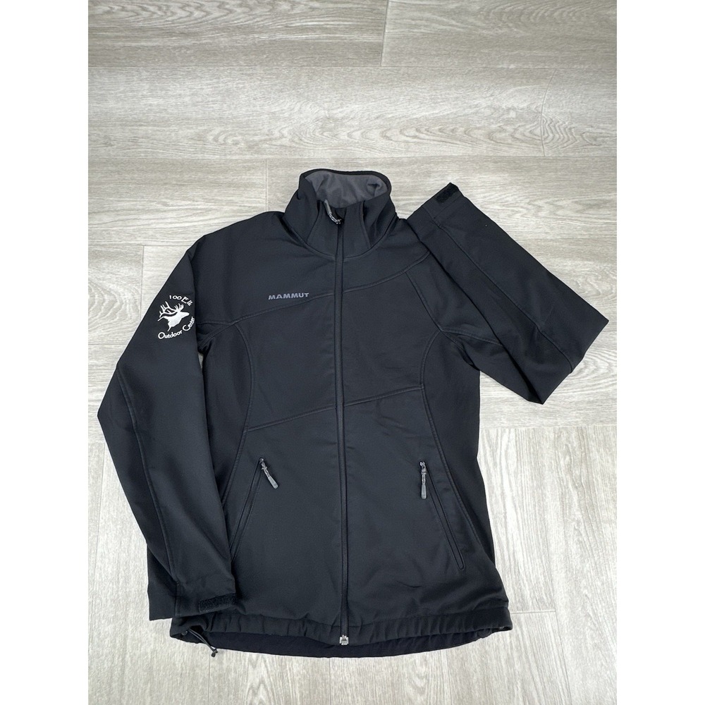 Mammut Women's Fleece Lined Jacket Small Full Zip 100 Elk Outdoor Center